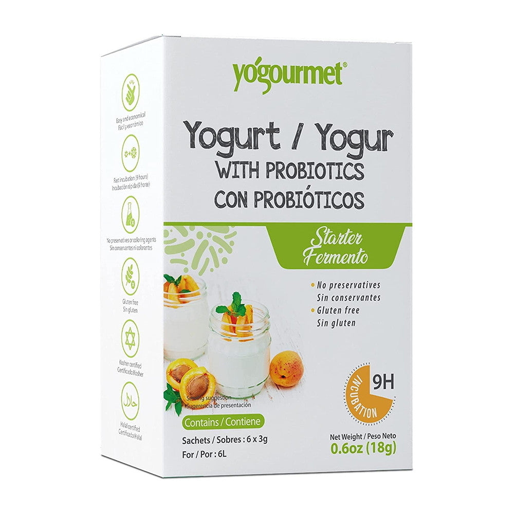 Yogourmet Yogurt Starter With Con Probiotics, 0.6 Oz